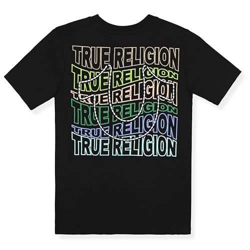 Image of True Religion Boys Short Sets for Kids | Boys Jean Shorts and Tee Shirt Clothing Set