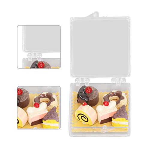 Shanrya Miniatur Puppenhaus sichere Verwendung 1:12 Puppenhaus Miniatur Desserts Harz schönes schönes Material für 1:12… – Bild 5