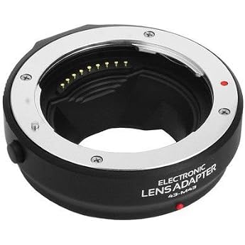 Fotga Electronic Lens Auto Focus Adapter Four Thirds 4/3 Lens to Olympus Micro M4/3 Camera E-P1 E-PL1 E-PL3 E-PL5 G1 G2 GF1 GF5 Like DMW-MA1 MMF-1 MMF-2 MMF3