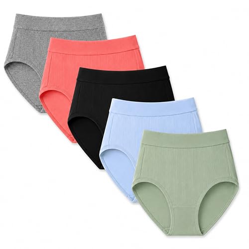 Member's Mark Womens Cotton Underwear Bikini Pack Modal Wicking Underwear Women Full Coverage - Fashion Pack Large