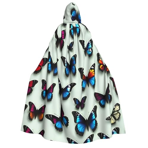 Cape d'Halloween pour adulte costume de vampire magicien chevalier à capuche