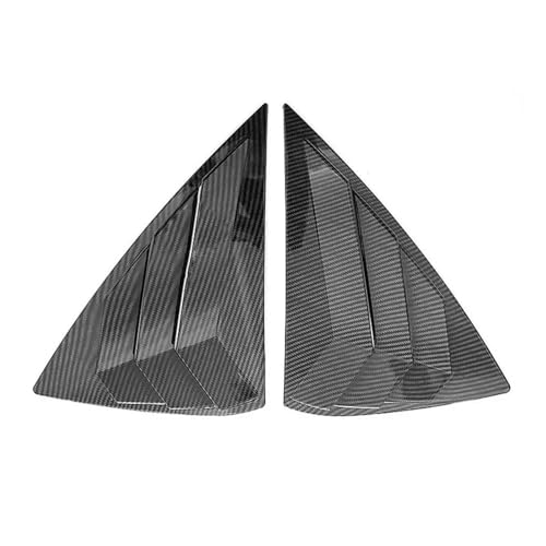Cache-perceuse de custode effet carbone pour vitres de Nissan Sentra Berline