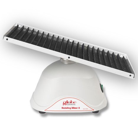 Globe Scientific 522-230 Nutating Mixer II, 20 RPM, 12" x 12" Platform, 230V, 8.5 mm Height, 13.5 mm Wide, 14.5 mm Length