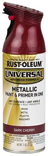 Image of Rust-Oleum 331200 Universal All Surface Metallic Spray Paint, 11 oz, Dark Cherry