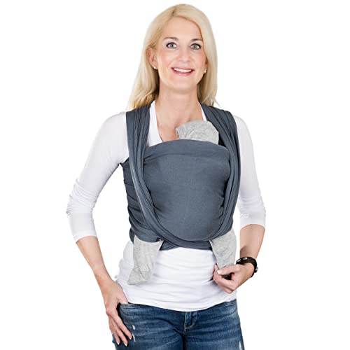 Hoppediz Tragetuch für das frühgeborene Baby, extra schmal, mit...