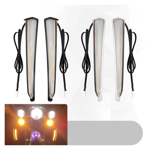 Feux de carénage LED moto à forte luminosité pour Electra Glide FLHTK