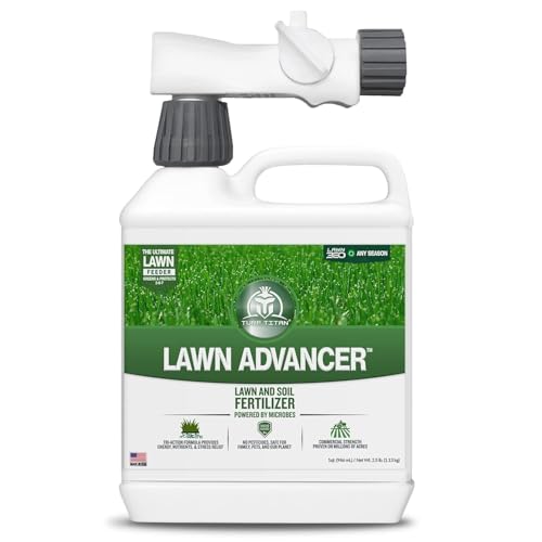 Turf Titan Lawn Advancer – Green Lawn Booster and Lawn Fertilizer (32 oz) –...