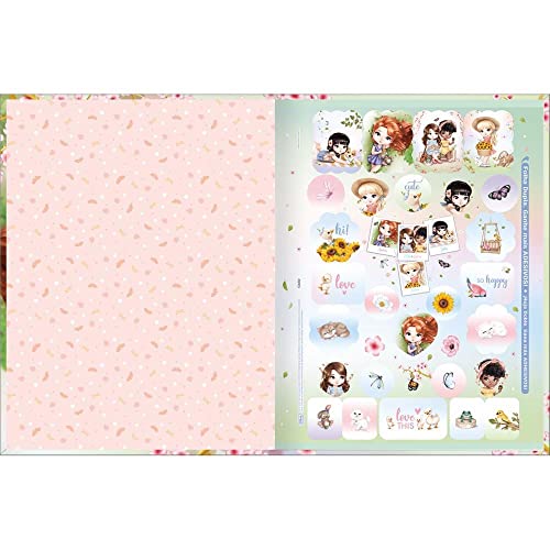 Caderno Brochura, Tilibra, Pacote com 5 Cadernos, Capas Sortidas