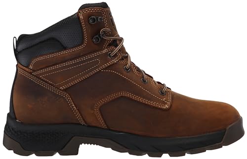 Timberland PRO Timberland PRO Men's TiTAN EV 6 Inch Soft Toe Waterproof Industrial Work Boot, Earth Bandit Brown-2024 NEW, 11 M US