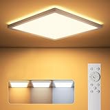 【Energieeinsparung & Längere Lebensdauer】Der Lichtstrom der Lampe beträgt 2400 Lumen, was 200-W-Glühlampen ersetzen und mehr als 80% Energie sparen kann. Die durchschnittliche Lebensdauer der Lampe beträgt mehr als 30.000 Stunden und sie ist für einen Raum von 15-25㎡ geeignet. Bei Fragen wird der Kundendienst innerhalb von 24 Stunden schnell antworten.