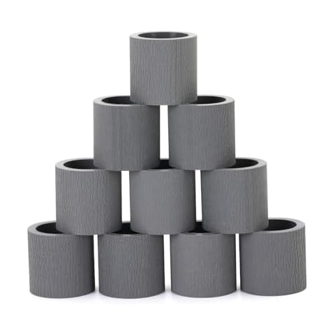 10Pcs RM1-9168-000CN Compatible Tray 2/3 Pickup Roller Tire Rubber for HP P2035 P2035n P2055d P2055dn P2055x M401dn M401dne M401dw M401n M425dn Cover