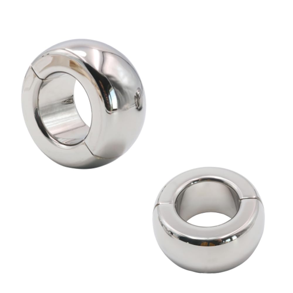 Edelstahl Cock Ringe Schwerer Hoden Ballstretcher Hodenring Erotik CBT Bondage-Ring Hodenstrecker SM Hodengewicht Hodenballstretcher Sexspielzeug für Männer (S)