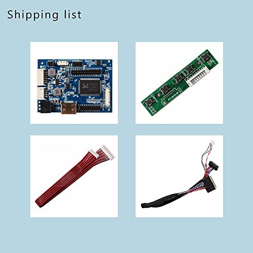 Image of VSDISPLAY Controller Board Fit for 14 inch 15.6 inch 1366x768 40Pin LVDS LCD Screen | b140xw03 v.0 N156B6 LP156WH4 TL B156XW02 LP140WH1 LP140WH3 TL LTN140AT02 LTN140AT07 B156XW04 B156XTN02.1
