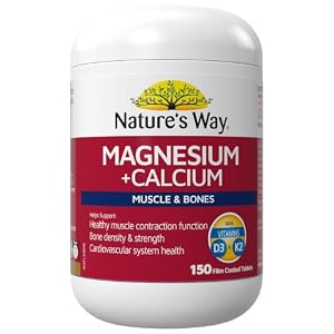 Nature's Way Magnesium + Calcium Bones