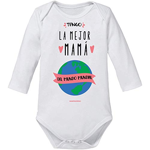Body Bebé Mamá"Tengo La Mejor Mamá Del Mundo Mundial" Cover