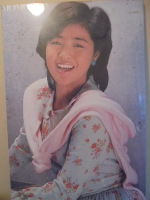Amazon.co.jp: 当時物 昭和レトロ 菊池桃子 特大 木製パネル ポスター 
