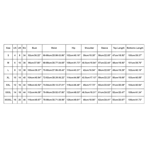 Uqghqo Women's 2023 Fall Two Piece Outfit Long Sleeve Crewneck Pullover Tops And Long Pants Tracksuit Sweatsuits Two Piece Sets For Women Going Out Sexy B9 #TOP5