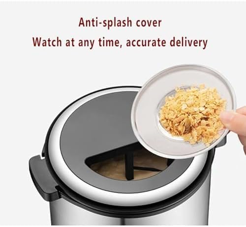 Machine à crème glacée avec écran LCD, capacité de 300 ml, couvercle anti-éclaboussures, crème glacée maison rapide en 20 minutes pour la maison et la cuisine