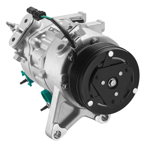 BDFHYK Air Conditioning A/C Compressor 68322 compatible with Buick Enclave 2013-2020, compatible with Chevry Traverse 2013-2020, GMC Acadia 2013-2017, Acadia Limited 2017 V6 3.6L