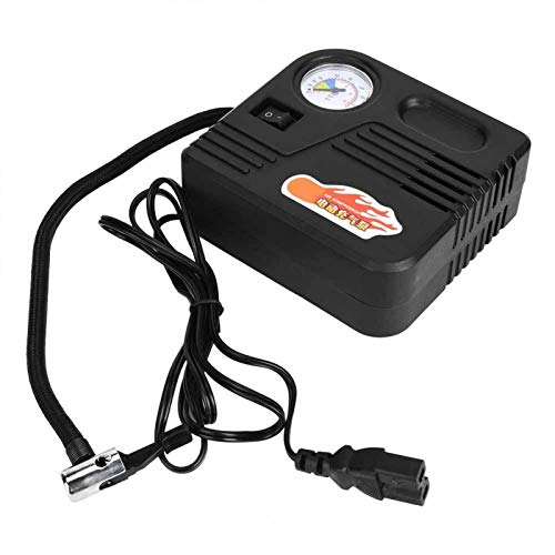 Yunir Tire Inflator, 48-72V Electric Vehicle Tire Pump, Quick Inflation, Includes Air Nozzle Accessories, Black - Thumbnail 3