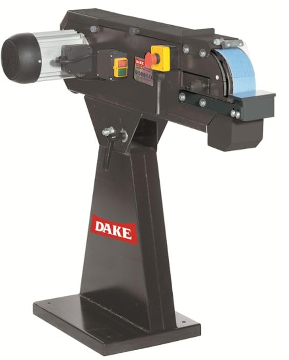 Dake 3” Horizontal Belt Grinder 4 HP, 220-Volt 3 Phase