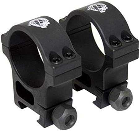 34mm Aluminum Rings, Standard, Black, 01-034-02