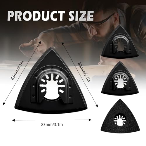 Image of Triangle and Finger Pads (4-Pack Triangle Sanding Pads)