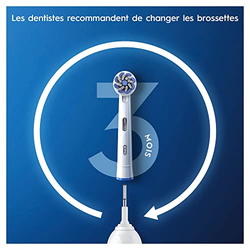 Oral-B Sensitive Clean Replacement Brush Heads x 8 Original Refill for Electric Toothbrush, White, 200 gram - image 6