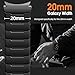 Easuny Magnetic Silicone Bands Compatible with Samsung Galaxy Watch 7 Band 6 5 4 3 FE 40mm 44mm/Watch 6 Classic 43mm 47mm/Watch 5 Pro 45mm/Watch 4 Classic/Active 2, 20mm No Gap Sport Strap Men Women