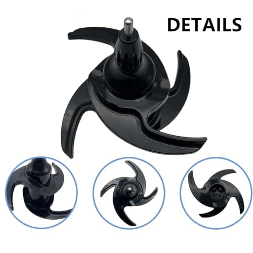 Accesorios de procesadores de alimentos para repuesto de cuchillas de masa de jarra 72oz 4