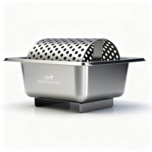 W WONSHARE Stainless Steel Butter Wheel and Roller - Holds 3 Sticks of Butter for Even Spreading & Golden Crust, Professional Griddle Spreader for BBQ, Camping, Breakfast, Cookouts