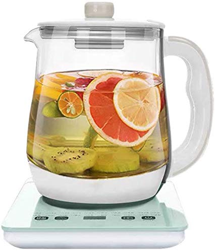 Bouilloire électrique sans fil réglable avec passoire inox et arrêt automatique sécurisé