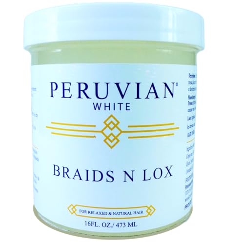 Peruvian white Braids N Lox Gel – Smooths Edges,Locks in Style