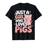 Solo una chica que ama a los cerdos animales.