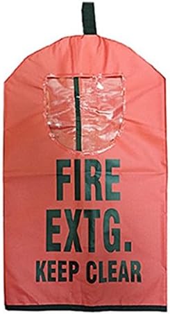 Fire Extinguisher Cover With Window (Medium - 25" x 16 1/2")