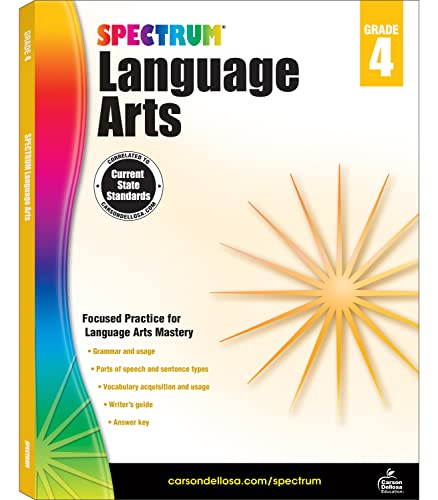 Spectrum Language Arts, Grade 4. Per la Scuola elementare