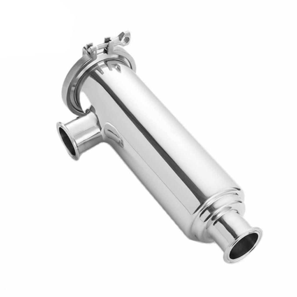Filtr siatkowy z kolankiem Tri Clamp ze stali nierdzewnej 304, do projektów DIY Rura ze stali nierdzewnej 304(51mm Ferrule 64,200 Mesh)