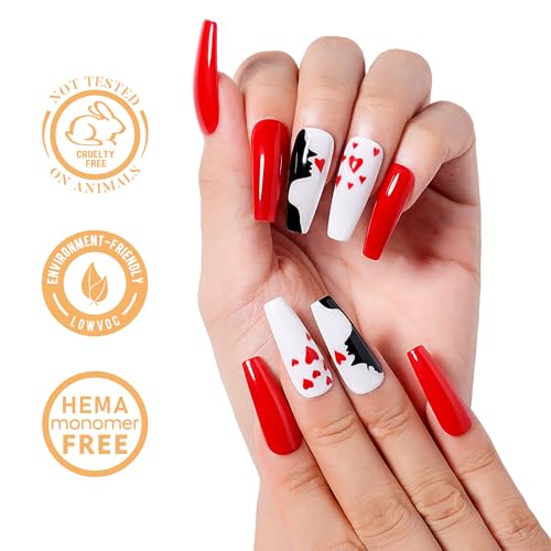 Nicedeco 15ML Vernis Semi Permanent Base et Top Coat, No Wipe Top et Base Vernis à Ongles Gel Polish Soak Off UV LED Brillant Longue Durée – vue 6