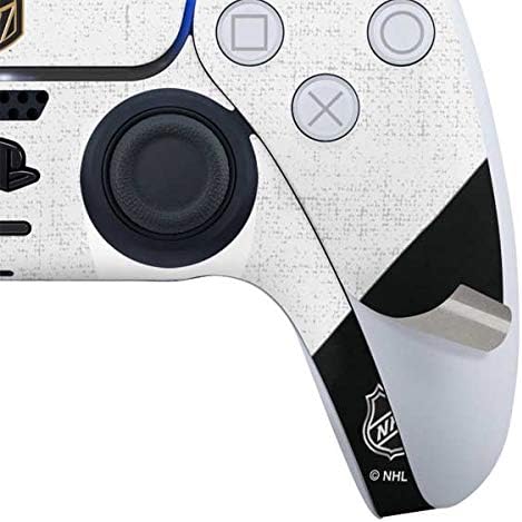 Skinit Decal Gaming Skin Compatible with PS5 Digital Edition Bundle - Officially Licensed NHL Vegas Golden Knights Script Design