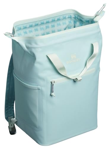 Image of Stanley All Day Madeleine Backpack Soft Cooler 20 Can Cooler with Handle and Shoulder Straps Insulated Travel Bag with Zipper BPA-Free