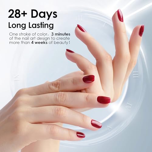 Set de 6 Colores Gel para Uñas Kit No Tóxico miniatura 5