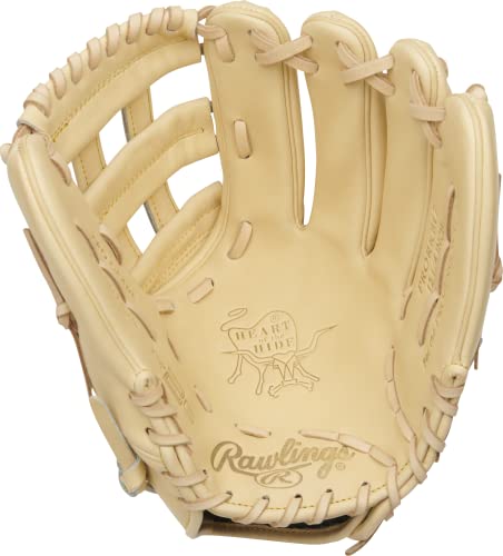 Rawlings Heart Of The Hide R2G Kris Bryant Model Baseball Glove, Pro H Web, 12.25 Inch, Right Hand Throw, Camel #TOP2