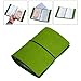Amagogo Fishing Tackle Binder Planner Insert 10 Pieces Refill Insert with Tie Rope 6 Ring Loose Leaf Paper for School Outdoor, Green