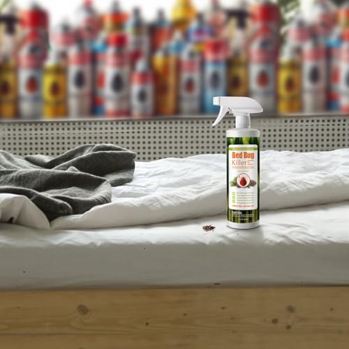 Image of EcoVenger Bed Bug Killer 16OZ | 2026 Upgraded New Refreshing Lemongrass Scent | 100% Efficacy | Kills All Stages incld Eggs on Contact | 14 Day Residual Protection | Plant-Based Child & Pet Safe