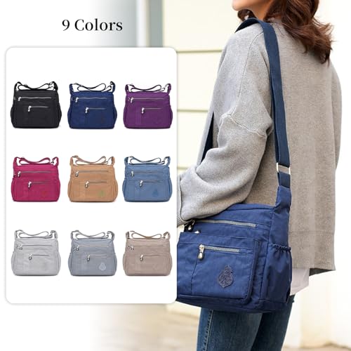 Image of NOTAG Nylon Crossbody Bags for Women Waterproof Shoulder Handbag