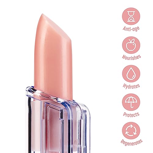 BELWEDER - Bálsamo Labial Reparadores con Aceite de Rosa de Damasco - Anti-Edad - Bálsamo Labial Hidratante y Regenerante - Lip Balm Transparente Perlado - Fragancia Natural de Rosa (1 x 3,5g) - imagen 3