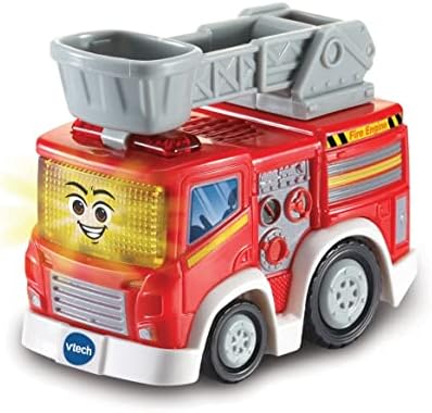 VTech Toot-Toot Drivers 2 Car Rescue Pack with Fire Engine and Police Car | Interactive Toddlers Toy for Pretend Play, Lights & Sounds | For Boys & Girls 12 Months, 2, 3, 4 + Years, English Version