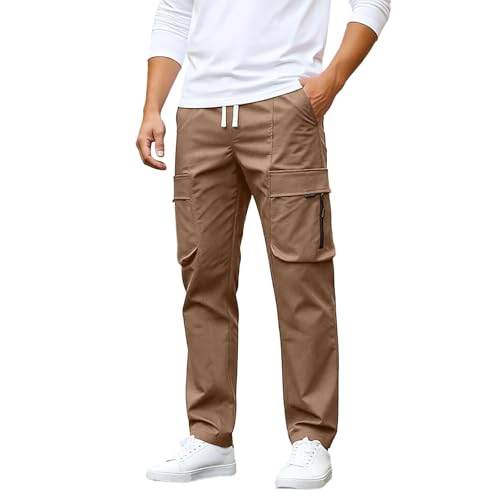 Pantalon d'extérieur contre la pluie style cargo déperlant homme