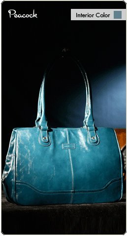 Namaste Peacock Blue Monroe Handbag Shoulder Bag Tote