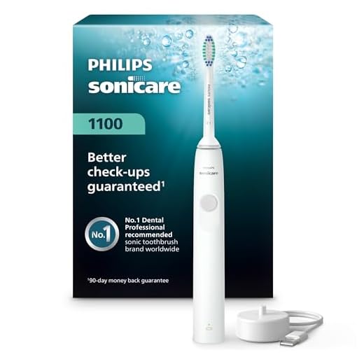 Philips Sonicare 1100 Electric Rechargeable Power Toothbrush, White Grey HX3641/02